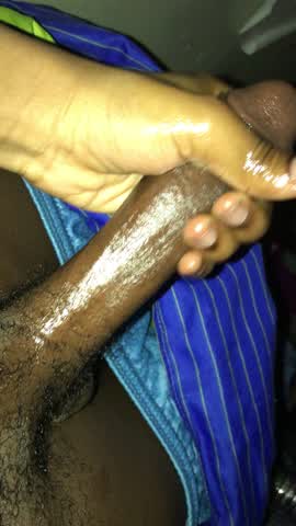 Baby Oiled Black Dick