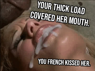 feel that thick load..