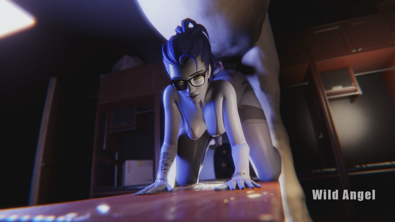 Amazing horse dick in Widowmaker Angle 2k Resolution Different light Version [Overwatch]