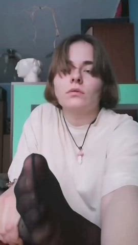 Feet Feet Fetish Soles Stockings Toes gif