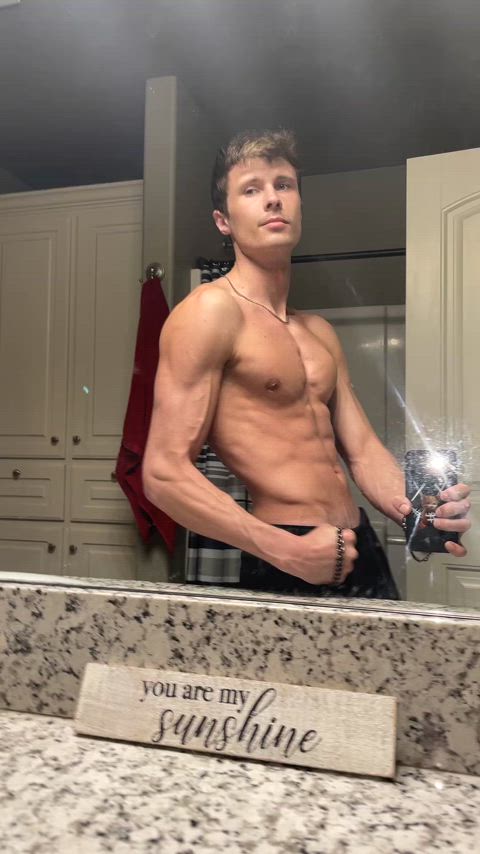 abs muscles onlyfans tease teasing tiktok flexing gay-muscle onlyfans-creators pornstars