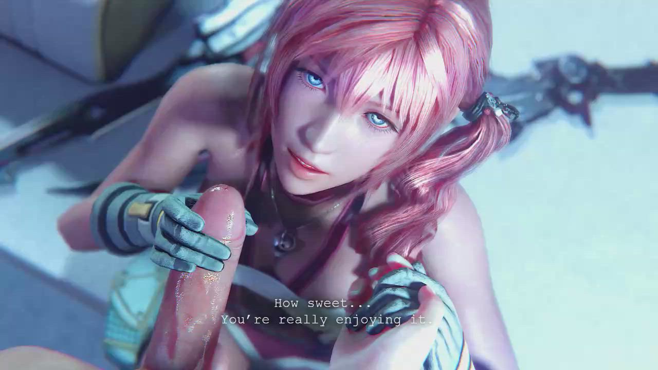 Serah oral job (bulgings volkor )[final fantasy]