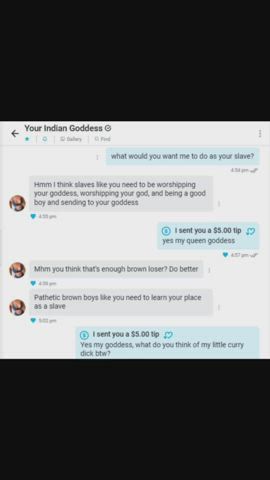 Brown queen goddess ange1slxt humiliates little brown cuck dicklet OF slave and makes
