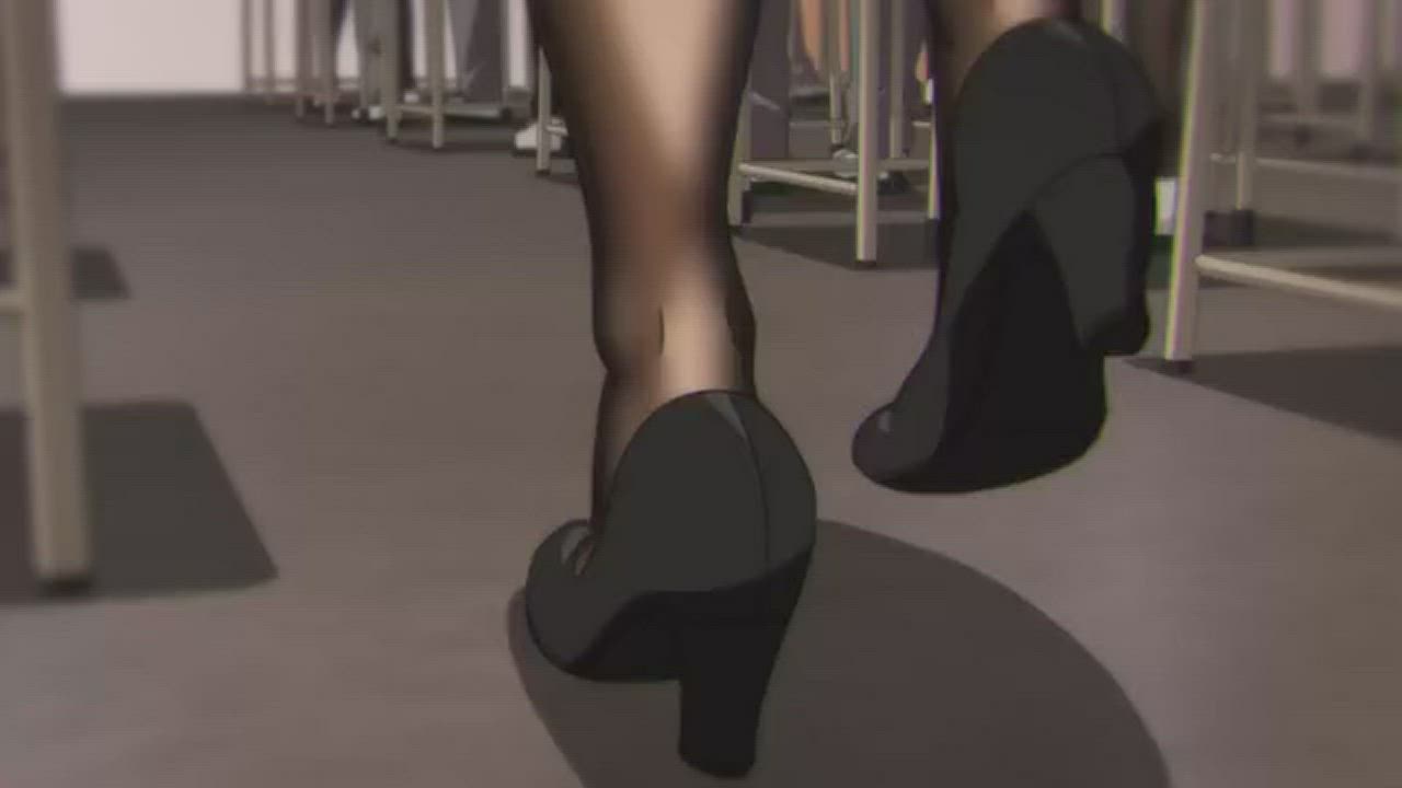 Foot Foot Fetish Shoes Tights gif