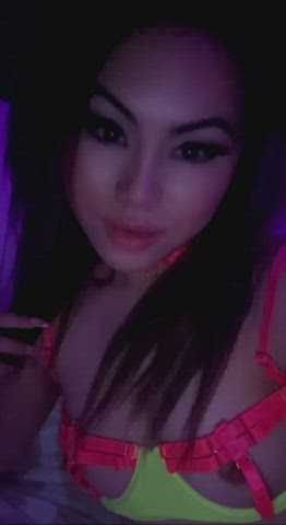 asian ass lingerie gif