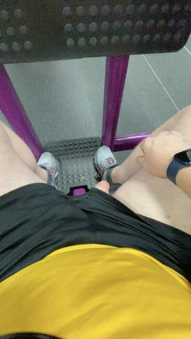 cock gay gym nsfw pov redhead gif