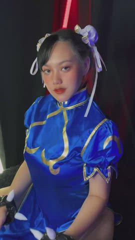 big tits boobs cosplay hitomi nsfw tiktok tits gif