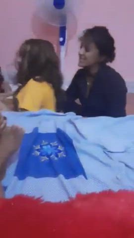 College Desi Hindi Indian Lesbian Muslim Pakistani Punjabi Porn GIF by itscandyraid