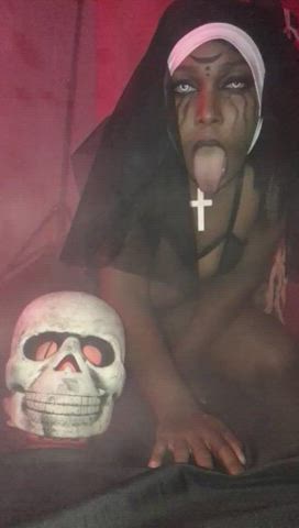 ebony halloween latina sensual gif