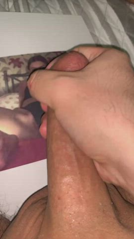 big dick cock cum jerk off male masturbation masturbating moaning precum tribute