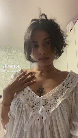 big tits huge tits see through clothing tiktok tits gif