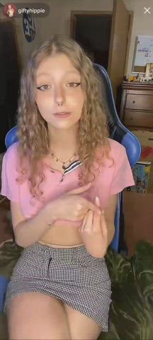 Pierced nipslip on live