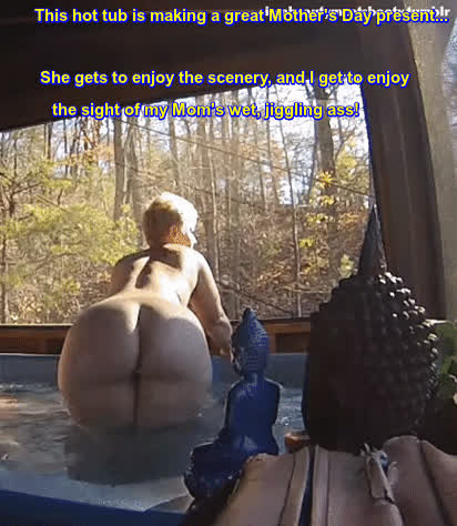 bbw big ass caption jiggling milf mom taboo gif