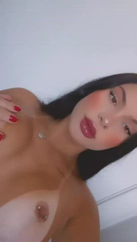 natural tits nipples tits gif