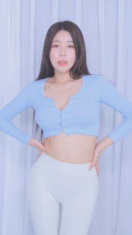 asian camgirl korean gif