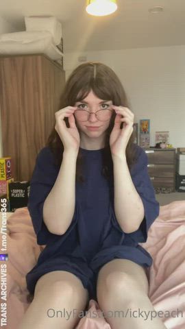 amateur big dick foreskin glasses onlyfans surprise t-shirt teen trans gif