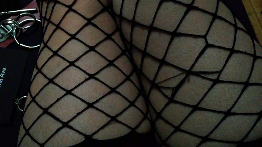 BDSM Choker Domme Feet Femdom Fishnet Foot Fetish Mistress Sex Toy gif