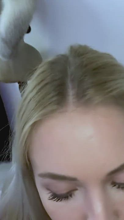 Blonde Blowjob Cute Oral gif