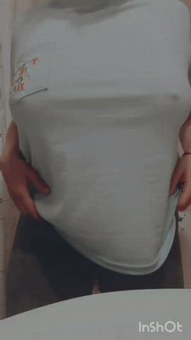 girlfriend nipples tits gif