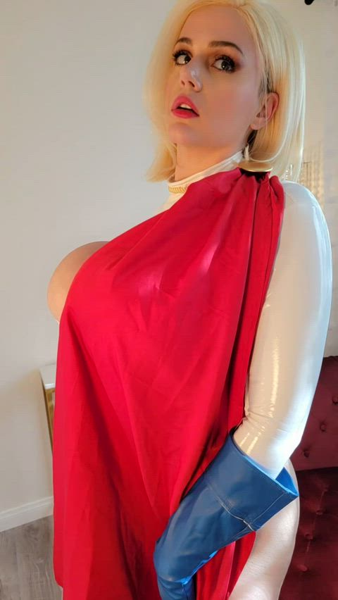 My latest cosplay… Power Girl