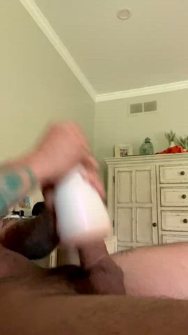 Throbbing Creampie Cum Fleshlight (wait for it)