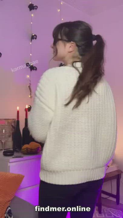 Ass TikTok Tits Uniform gif