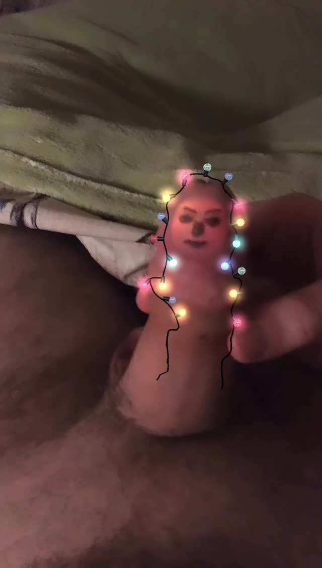 I drew a face on my dick and Messenger recognised it as a face, Merry Christmas!