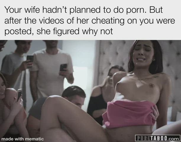 caption cheating cuckold gif