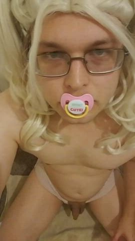 sissy baby bottle fed piss