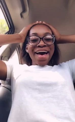 Cute Ebony Pigtails gif