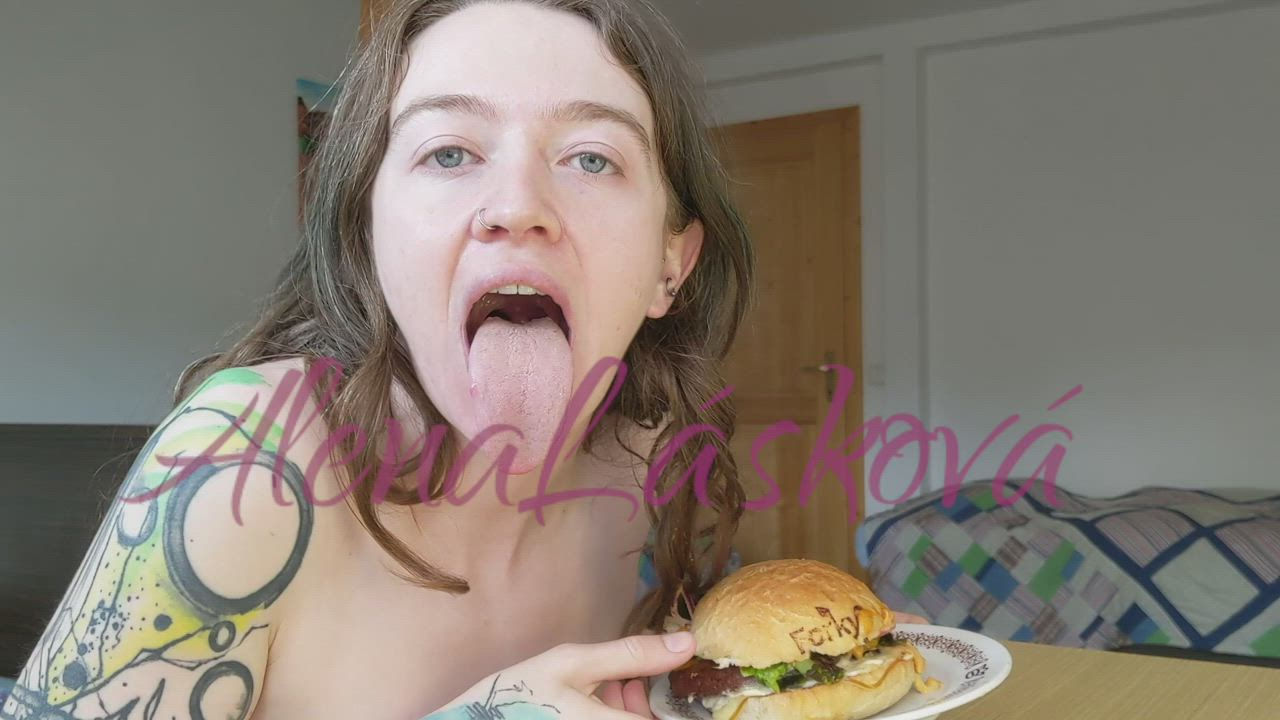 Blowjob Food Fetish Sucking gif