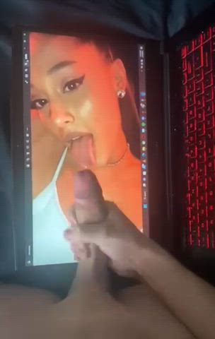 Ariana grande cum tribute