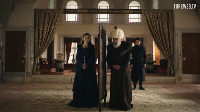 Muhteşem Yüzyıl 86.Bölüm  (HD)- Sah Sultan talking thorugh a screen