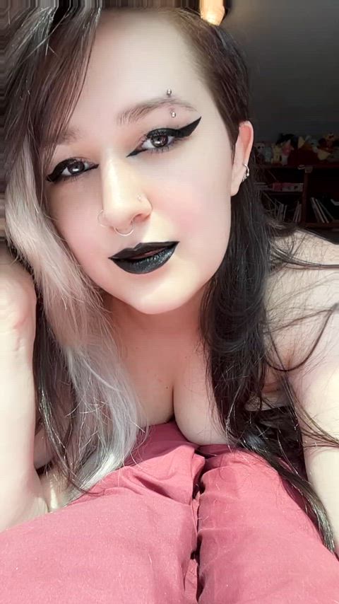 alt alternative ass brat cute goth onlyfans submissive tease teasing goth-girls selfies