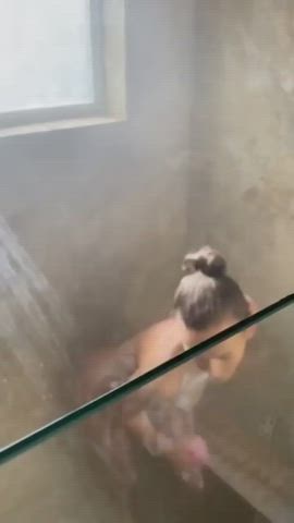 Bath Bathroom Cute gif