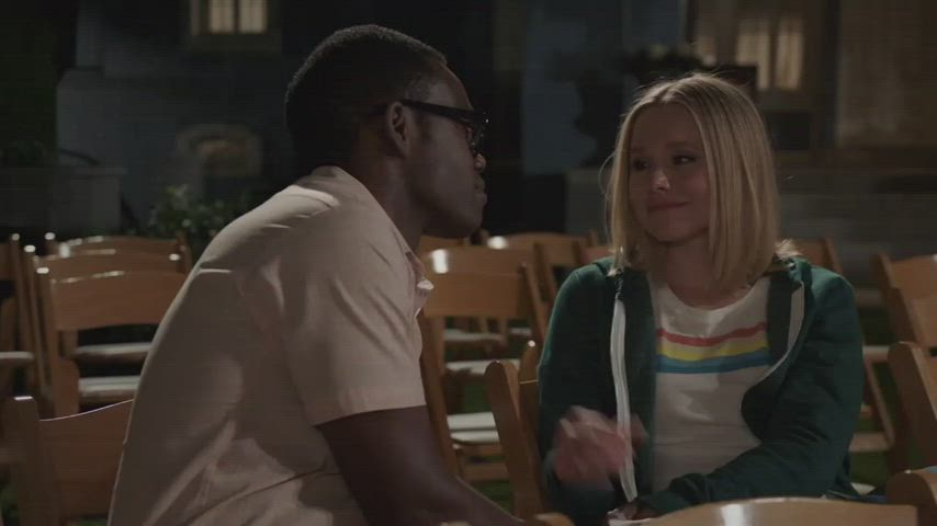 William Jackson Harper and Kristen Bell - The Good Place