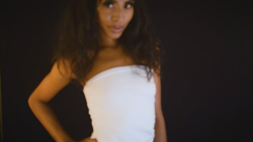 18 years old ebony model seduction sensual sex sexy skinny strip webcam gif