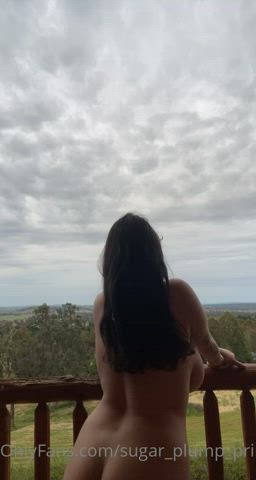 Big Tits Huge Tits Natural Tits Outdoor Topless gif