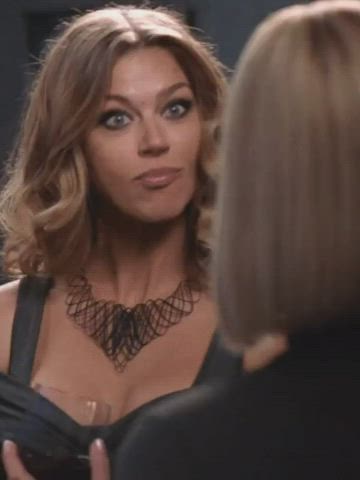 adrianne palicki cleavage sexy gif