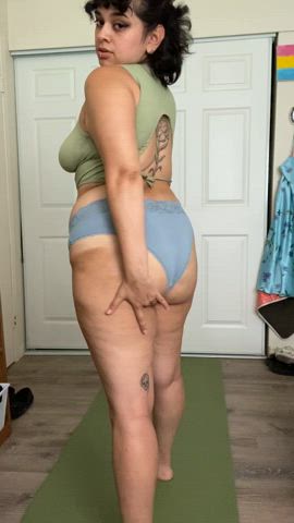 chubby findom hairy latina onlyfans tattoo thick gif