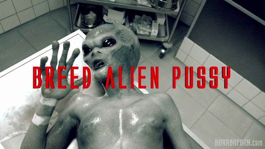 Alien Breeding Caption Mask Monster Girl Parody gif