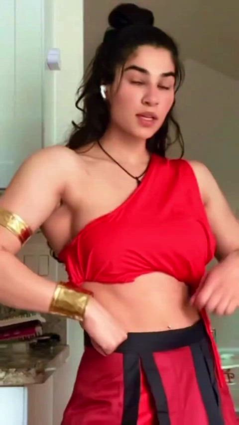 amateur indian public tease tits paag gif