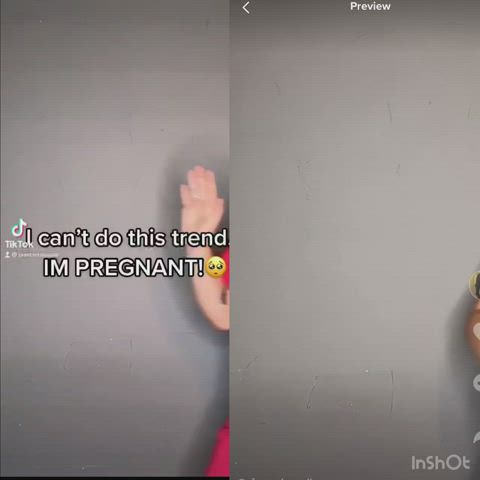 pregnant slut TikTok vs reddit