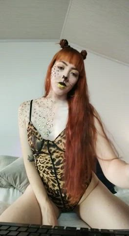 amateur cosplay latina model sensual skinny small tits tattoo webcam gif