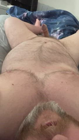 cock jerk off uncut gif