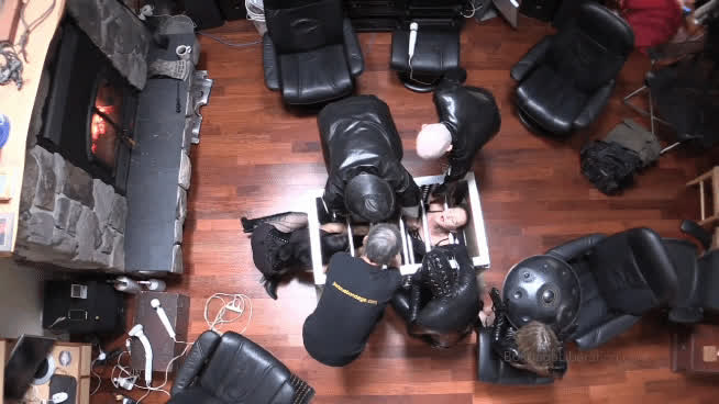 bdsm bondage fetish group sex gif