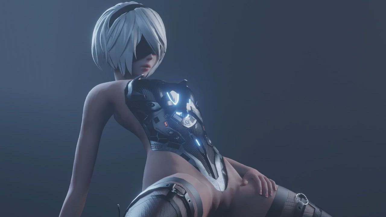 2B mechanism (Gifdoozer) [Nier Automata]