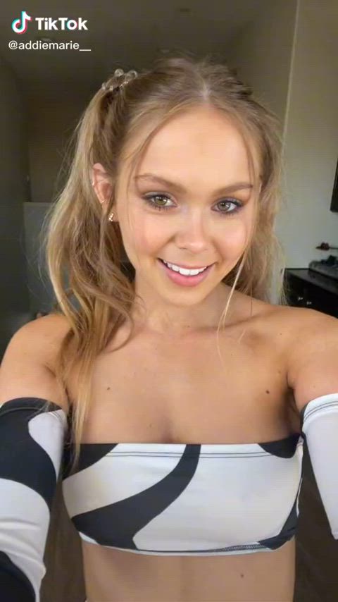 big tits cute tiktok gif