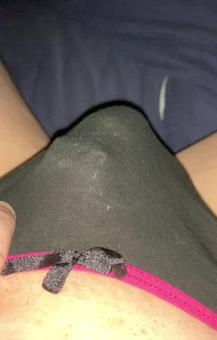 chastity close up crossdressing pov sissy solo gif