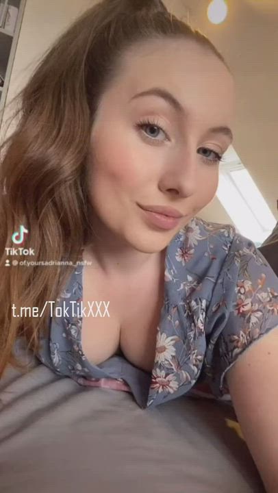 Babe Small Nipples Small Tits TikTok gif